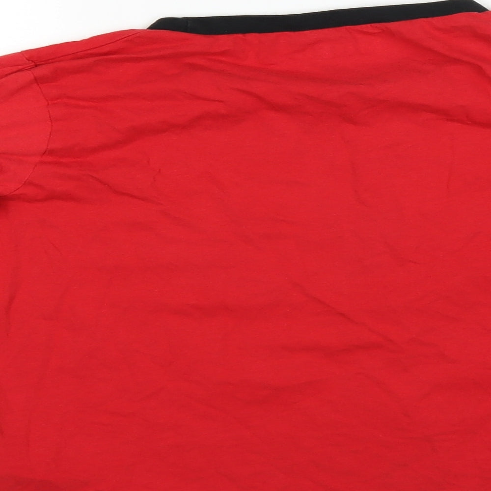 Primark Boys Red    Pyjama Top Size 10 Years  - Manchester United