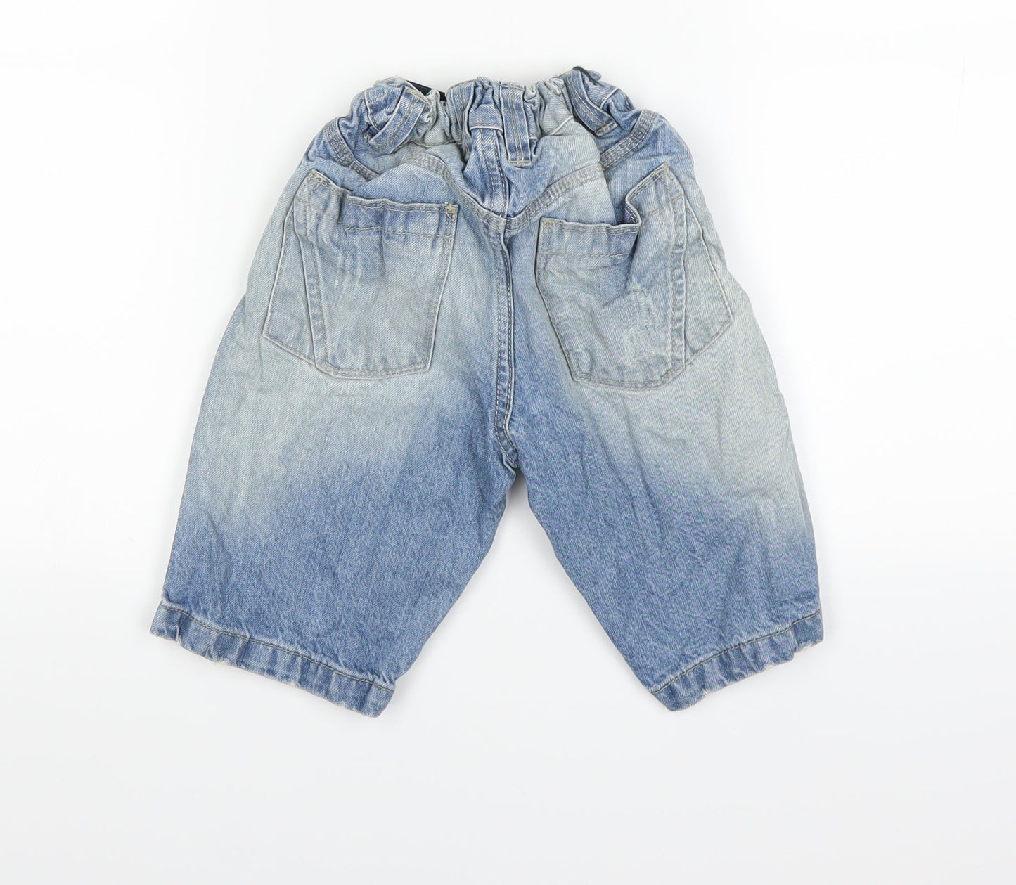 Preworn Boys Blue   Cargo Shorts Size 8 Years