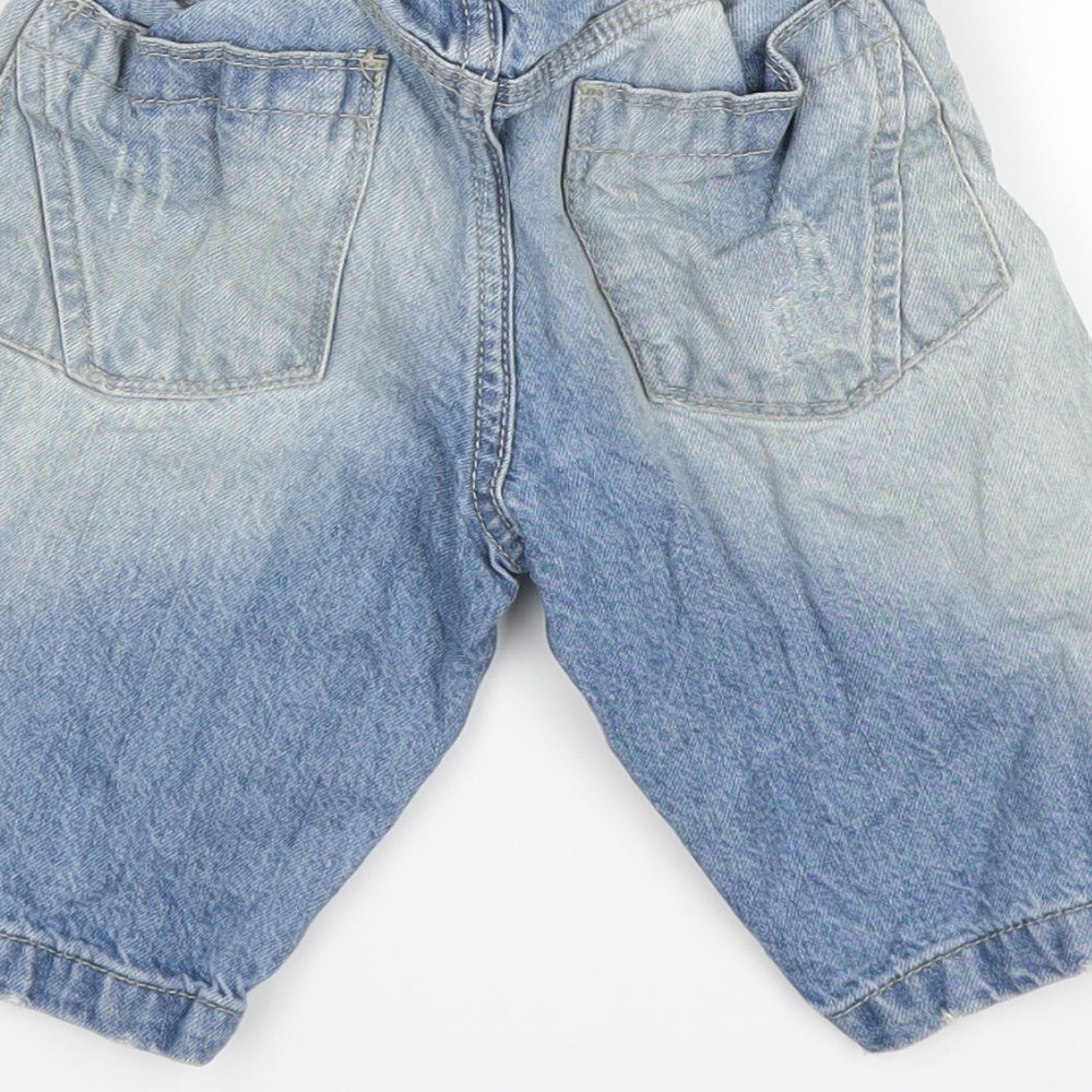 Preworn Boys Blue   Cargo Shorts Size 8 Years