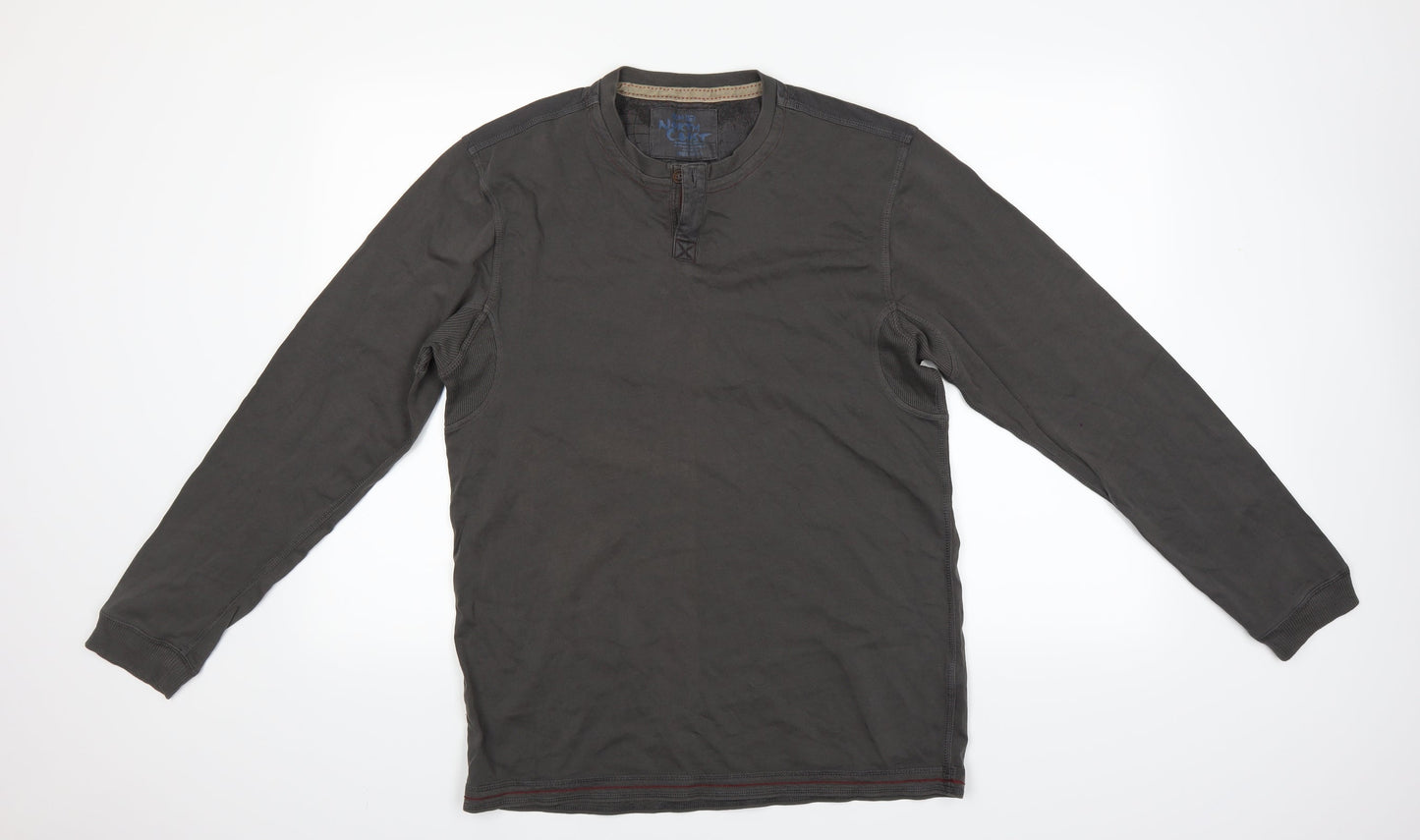NORTH COAST Womens Grey   Pullover Jumper Size L