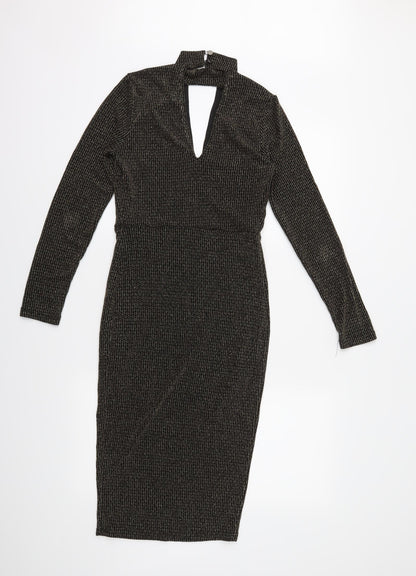 Atmosphere Womens Gold   A-Line  Size 10