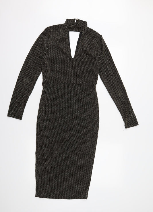 Atmosphere Womens Gold   A-Line  Size 10