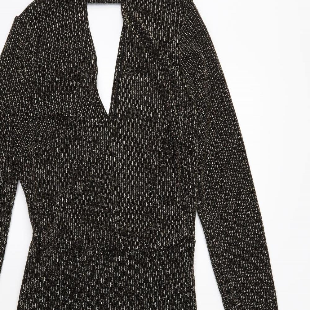 Atmosphere Womens Gold   A-Line  Size 10