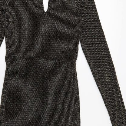 Atmosphere Womens Gold   A-Line  Size 10