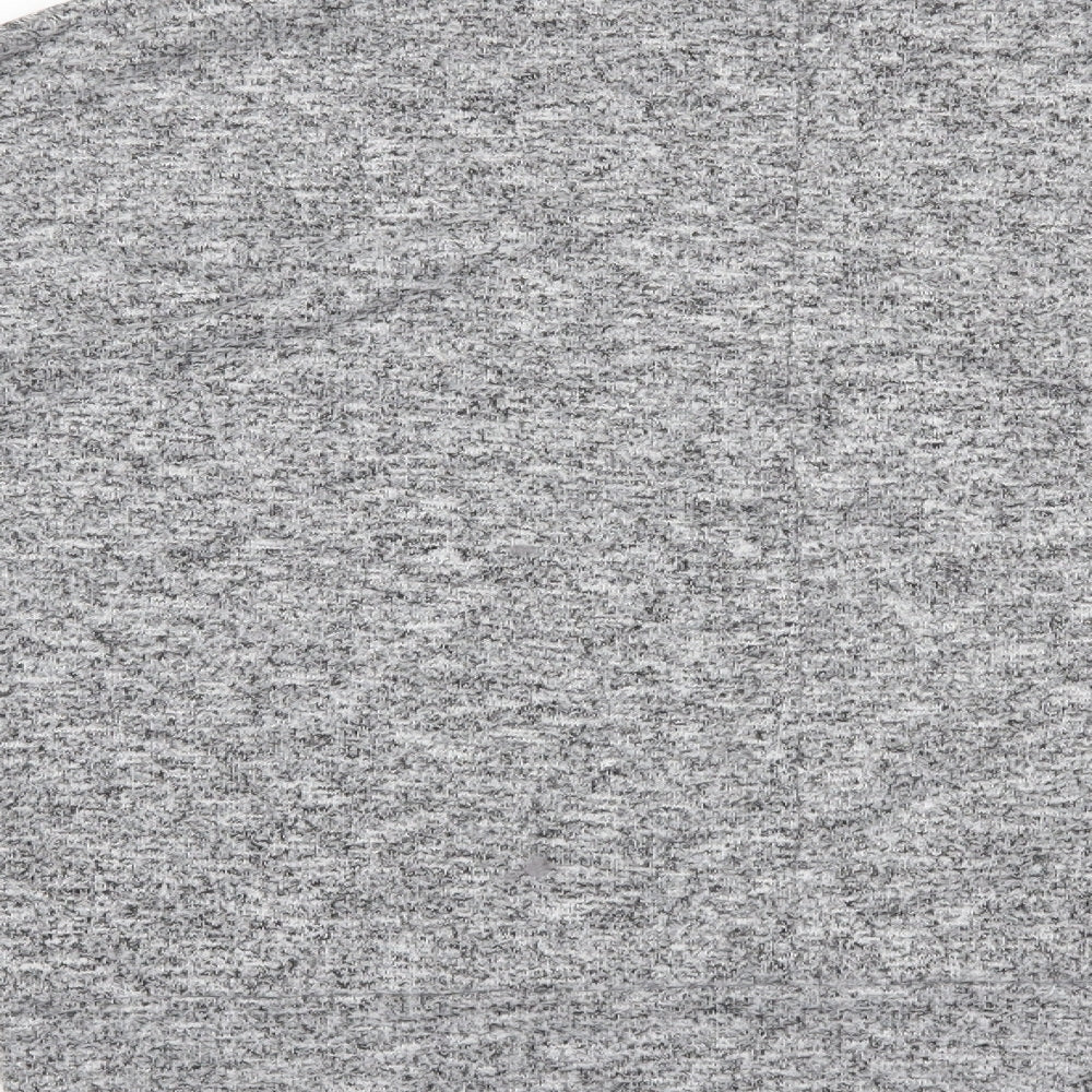 Brand and care label for Dorothy Perkins women’s grey jumper, size UK 10