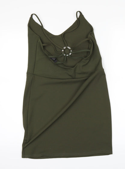 IX London Womens Green   Pencil Dress  Size 14
