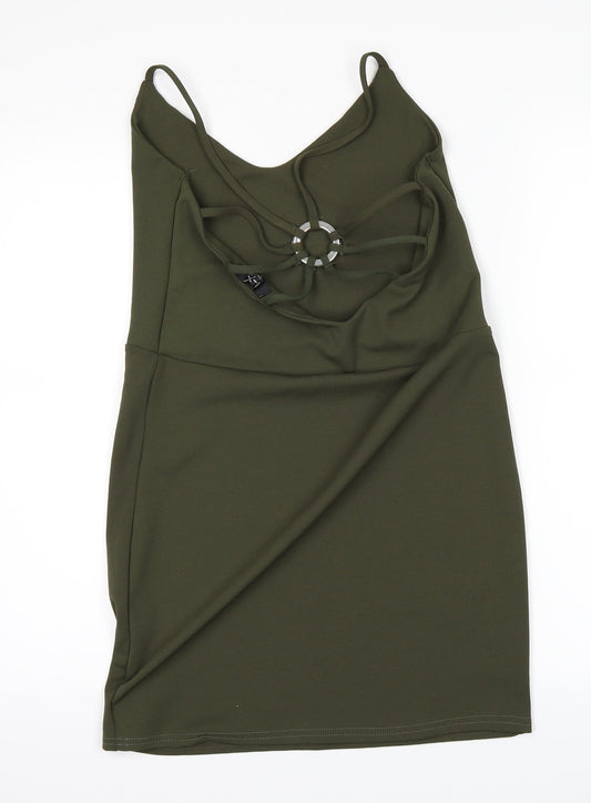 IX London Womens Green   Pencil Dress  Size 14