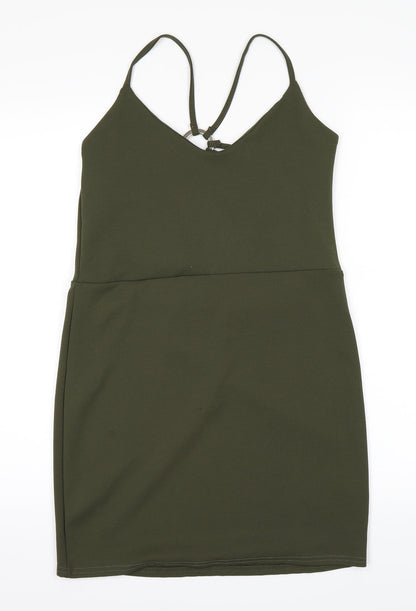 IX London Womens Green   Pencil Dress  Size 14