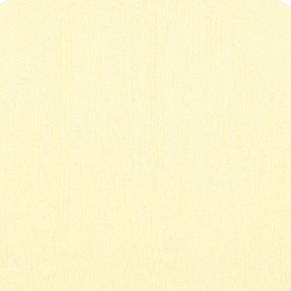 Berkertex Womens Yellow   Basic T-Shirt Size 14