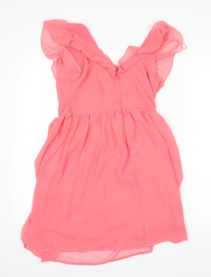 E-vie Womens Pink   A-Line  Size 8