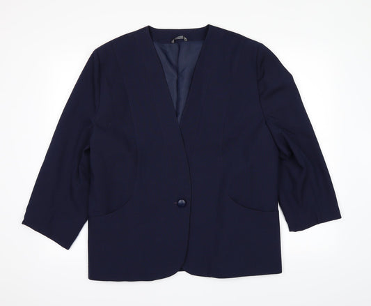 Mens UK Size 34 Preworn Blue Jacket