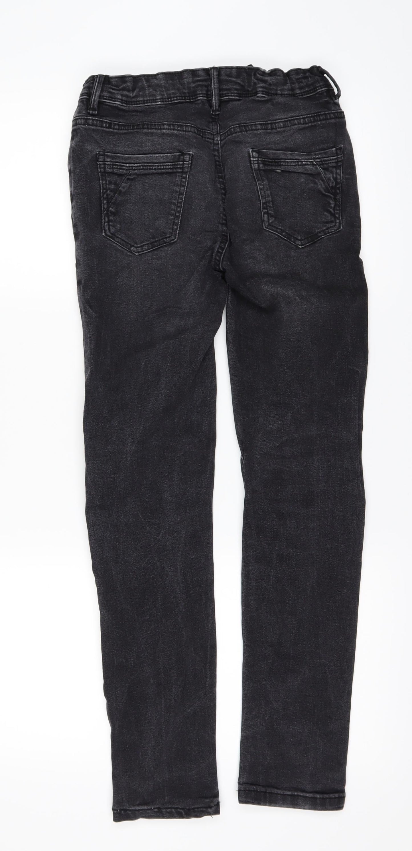 DenimCo Girls Black   Skinny Jeans Size 10-11 Years