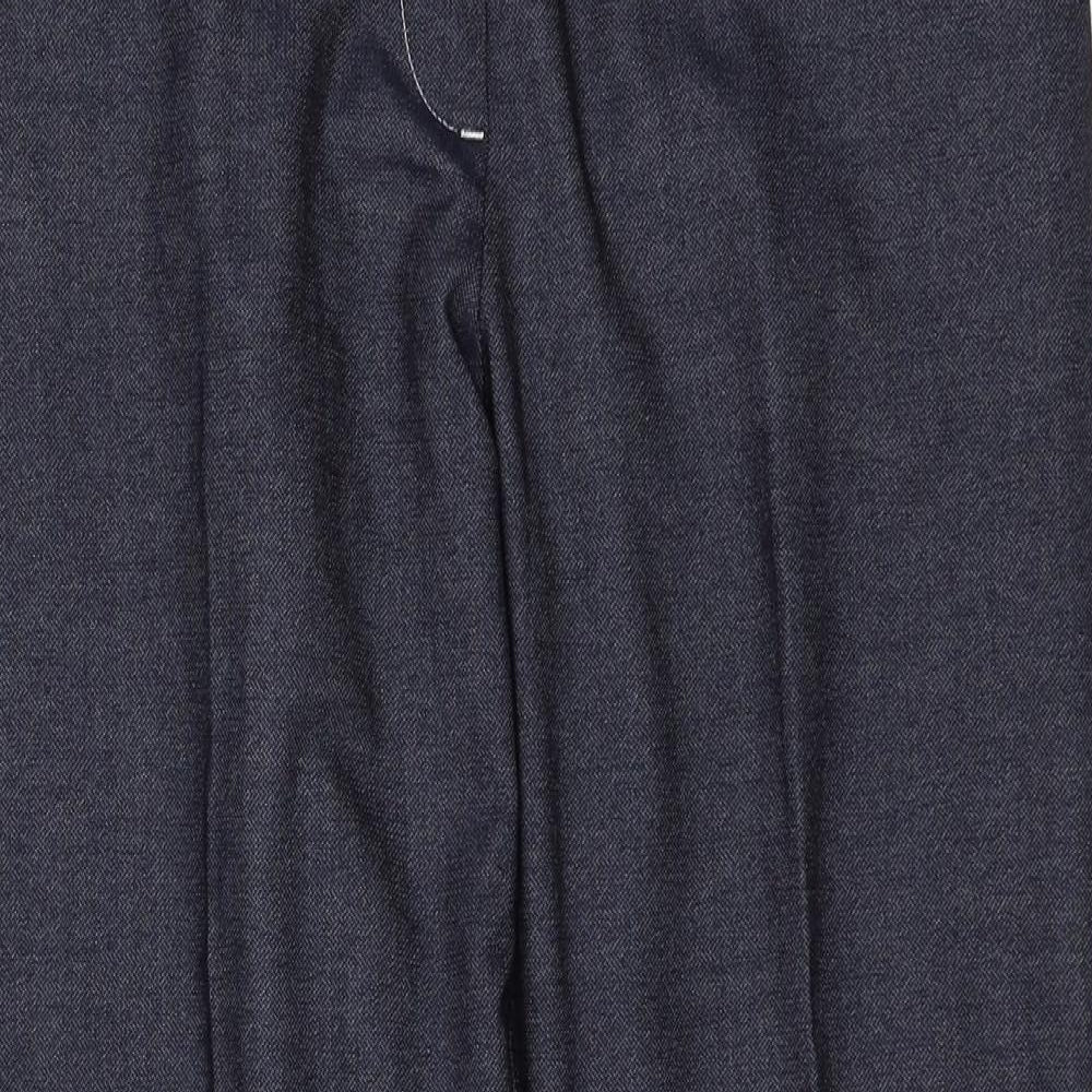 Womens UK Size 14 NEXT Regular Fit  Blue Trousers