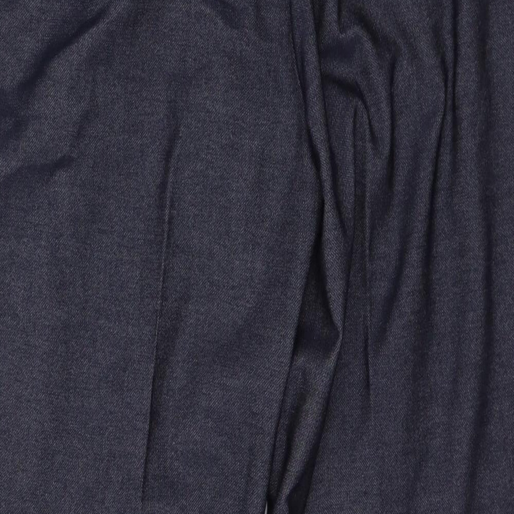 Womens UK Size 14 NEXT Regular Fit  Blue Trousers