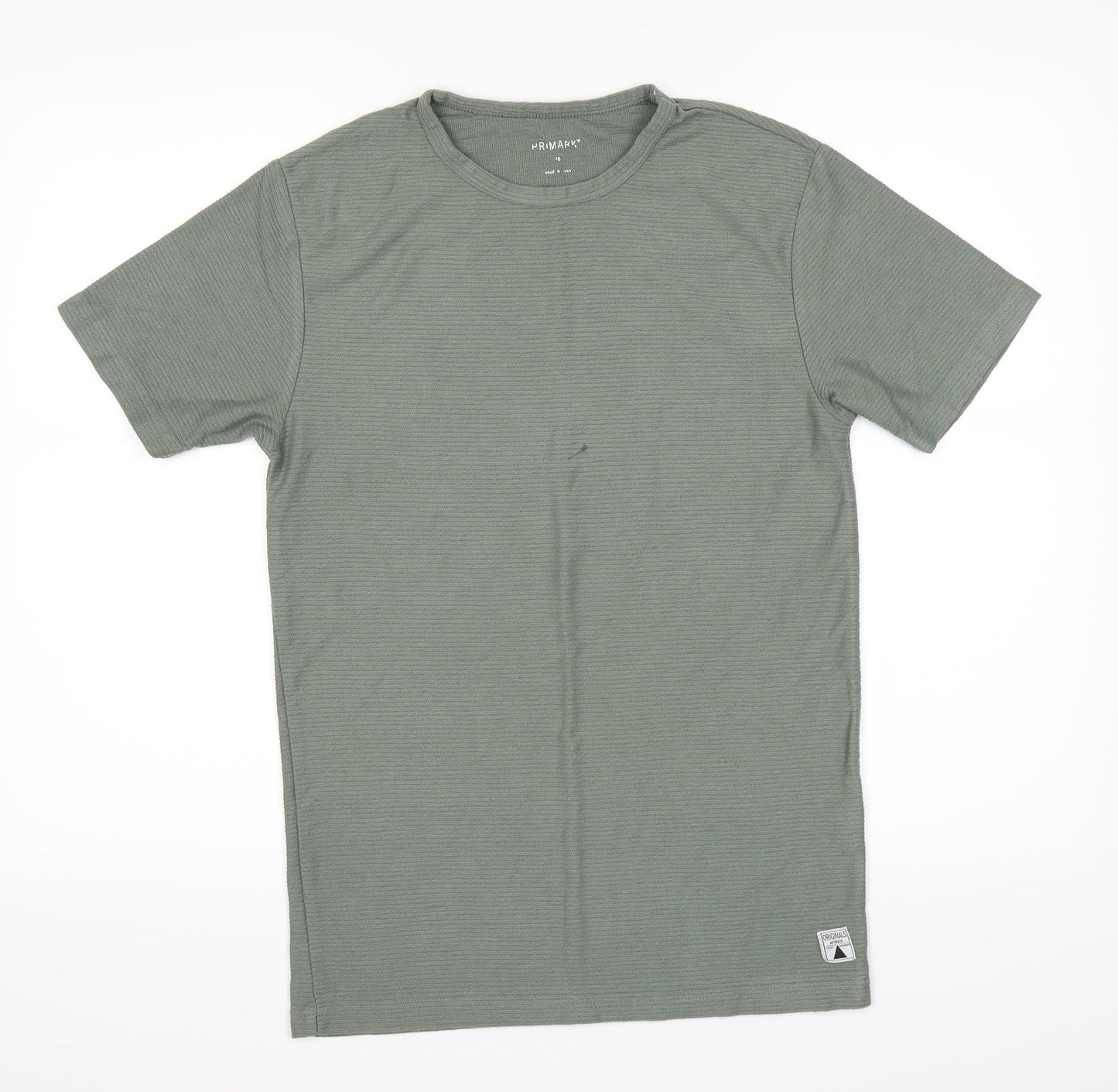 Primark Mens Green    T-Shirt Size XS