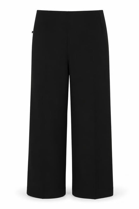 Preworn Womens Black   Trousers  Size 12 L28 in