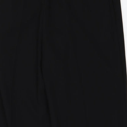 Preworn Womens Black   Trousers  Size 12 L28 in