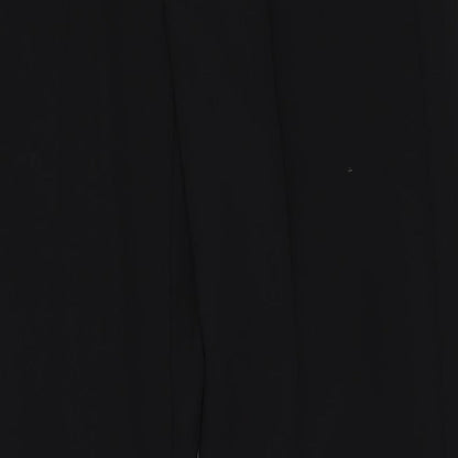 Preworn Womens Black   Trousers  Size 12 L28 in