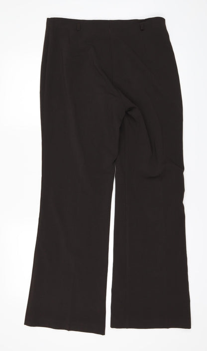 Vital Womens Brown   Trousers  Size 12 L28 in