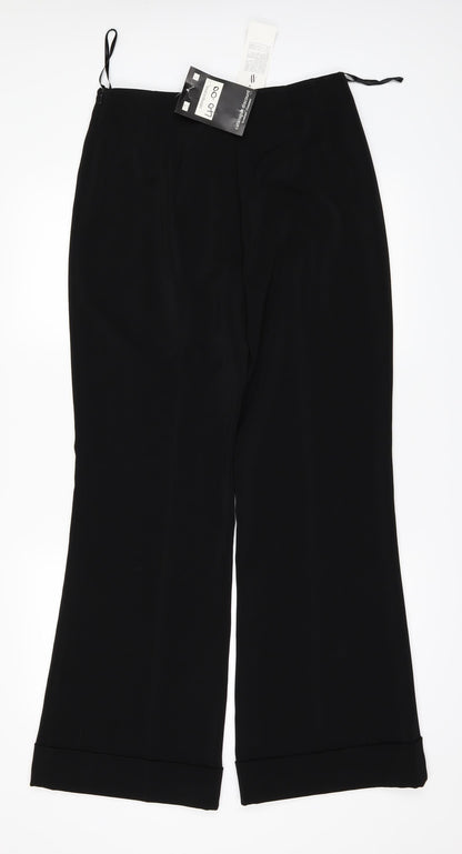 Apart Womens Black   Trousers  Size 12 L29 in