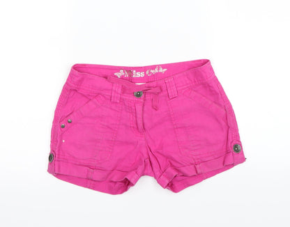 Cherokee Girls Pink   Chino Shorts Size 10 Years