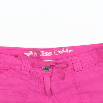 Cherokee Girls Pink   Chino Shorts Size 10 Years