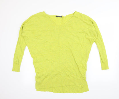Additional front view of Atmosphere women’s yellow jumper, size S