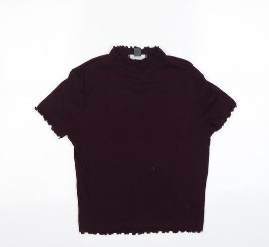 Primark Womens Purple   Basic T-Shirt Size 10