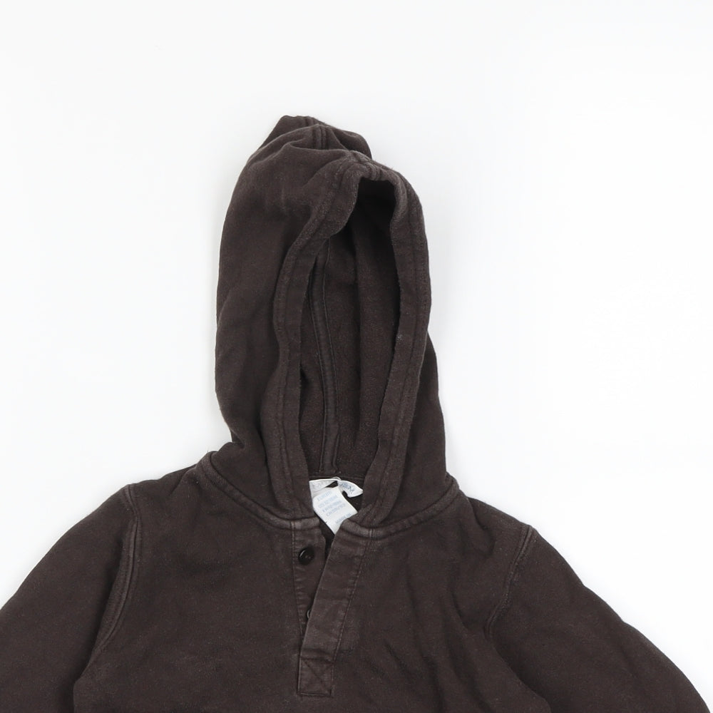 Close-up detail of H&M Brown jumper, size 12-18, Months