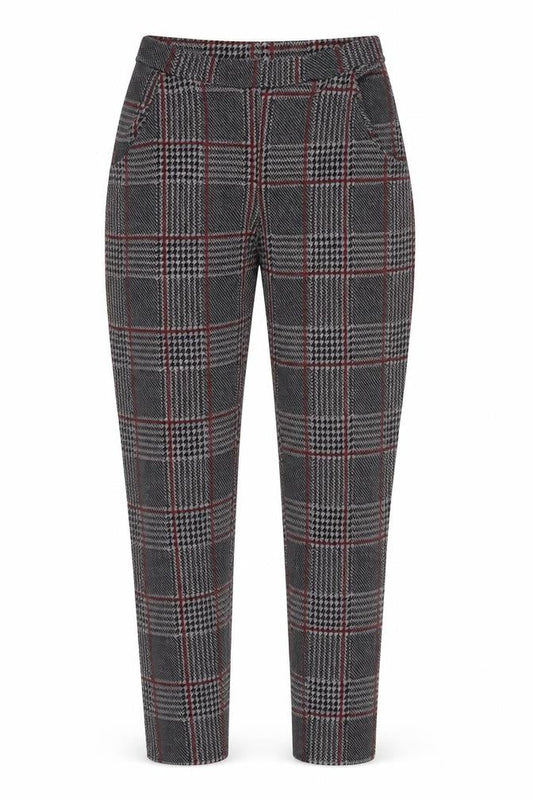 Womens UK Size 10 Boohoo Regular Fit Dress Pants Multicoloured Trousers