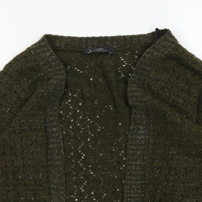 Xited  Womens Green   Cardigan Jumper Size S