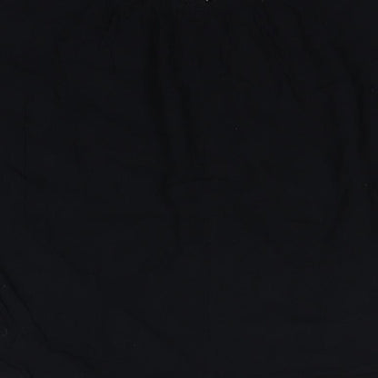 Womens UK Size 10 George Black Basic T-Shirt