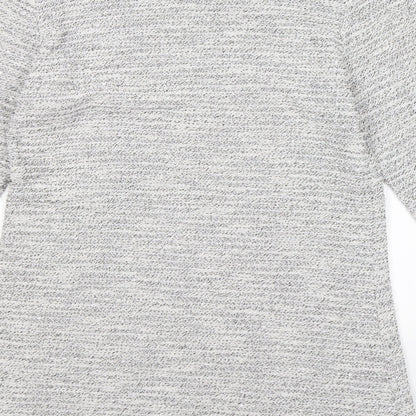 Saloos Womens Grey  Knit Pullover Jumper Size 12  - dress