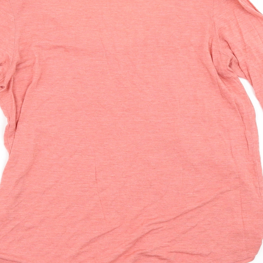 Womens UK Size 8 NEXT Orange Basic T-Shirt