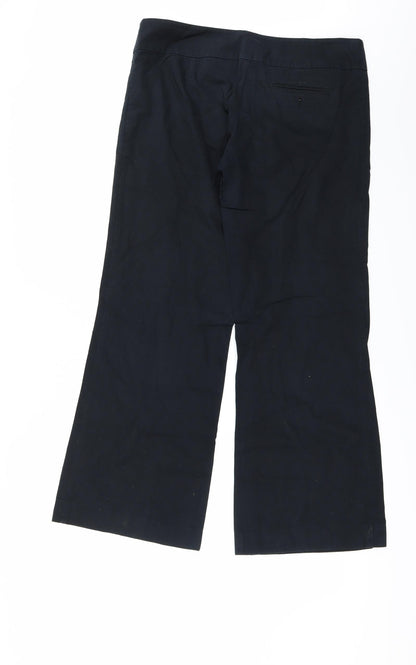 George Womens Black   Trousers  Size 12 L30 in