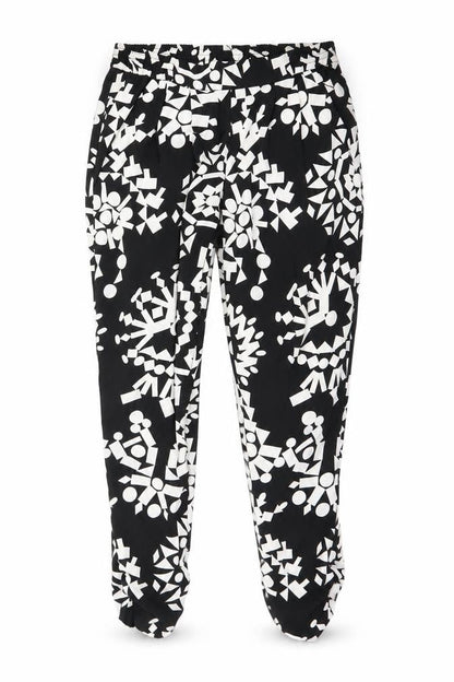 Womens UK Size 8 River Island Regular Fit  Black Trousers