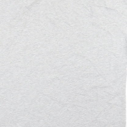 Womens UK Size S Bella + Canvas Grey Basic T-Shirt