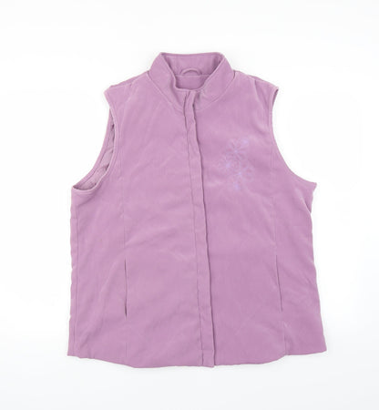 Womens UK Size  Preworn Purple Gilet
