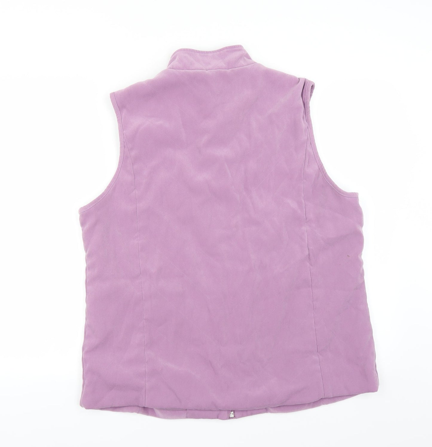 Womens UK Size  Preworn Purple Gilet