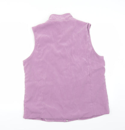 Womens UK Size  Preworn Purple Gilet