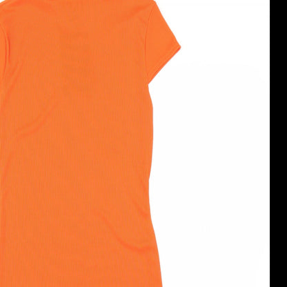 PRETTYLITTLETHING Womens Orange   Bodycon  Size 10