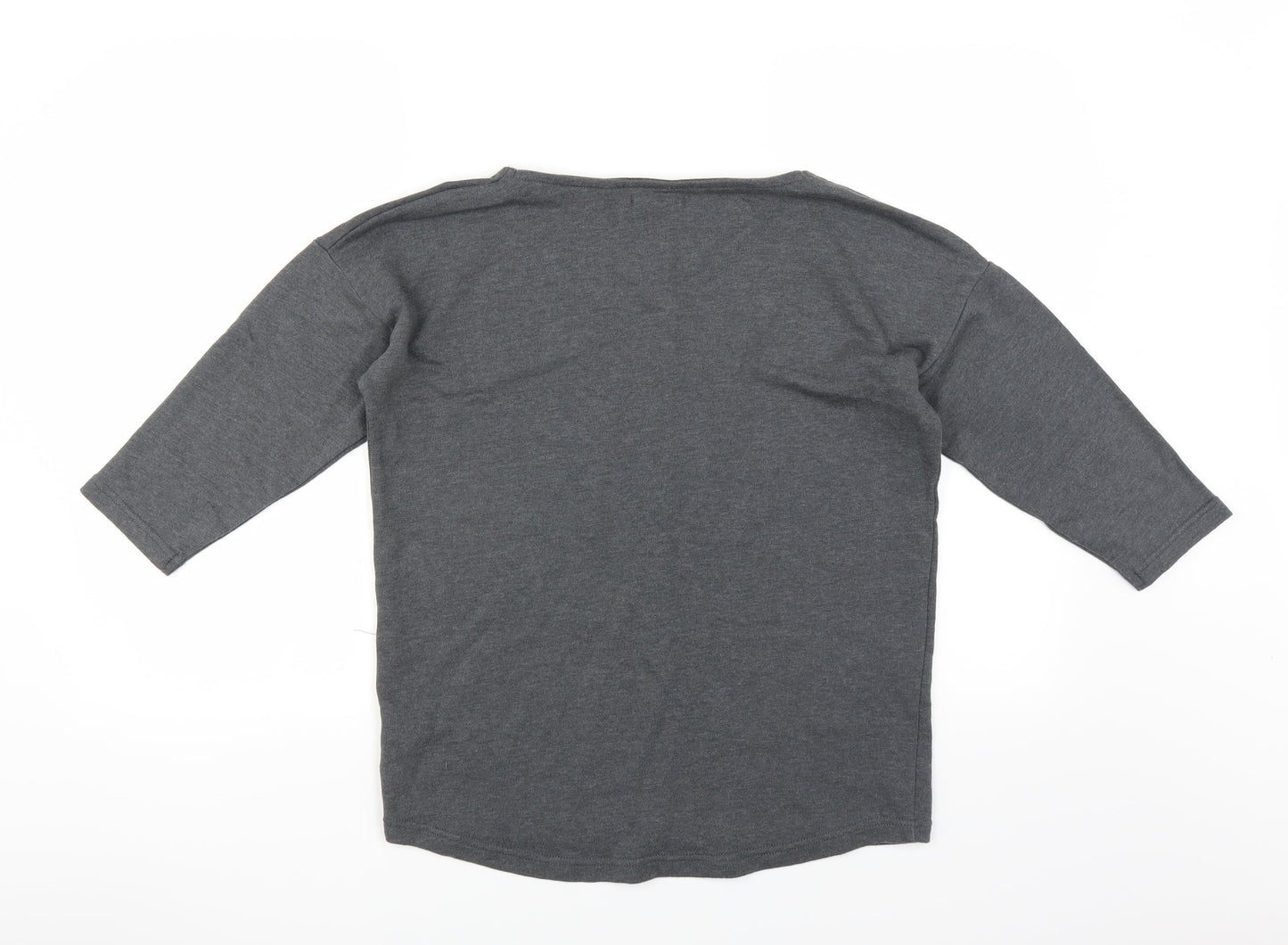 ESMARA Womens Grey   Pullover Sweatshirt Size S