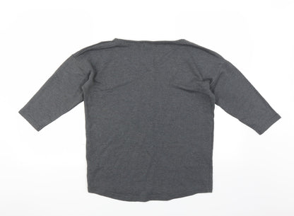 ESMARA Womens Grey   Pullover Sweatshirt Size S