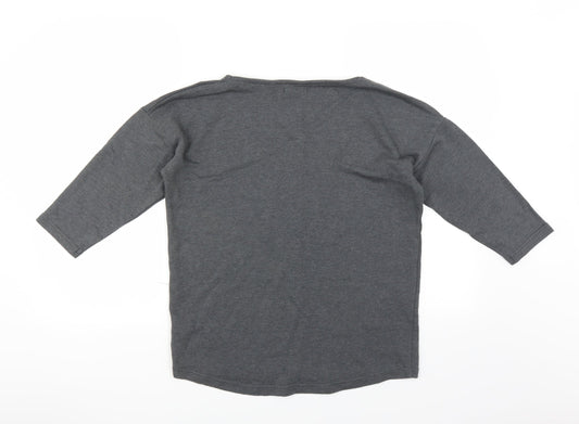 ESMARA Womens Grey   Pullover Sweatshirt Size S