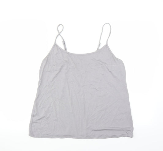 Womens UK Size 16 Debenhams Purple Camisole Blouse