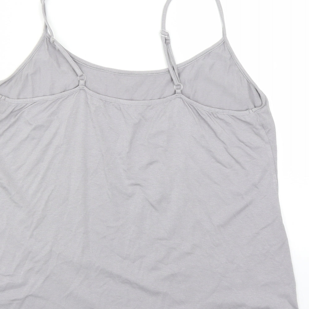 Womens UK Size 16 Debenhams Purple Camisole Blouse
