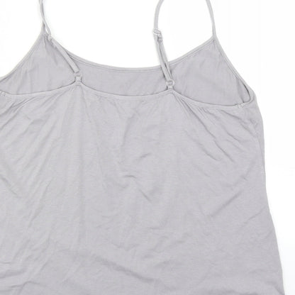 Womens UK Size 16 Debenhams Purple Camisole Blouse