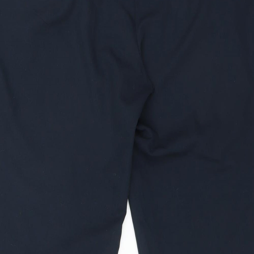 Primark Womens Blue   Cropped Trousers Size 16 L25 in