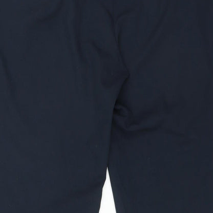 Primark Womens Blue   Cropped Trousers Size 16 L25 in