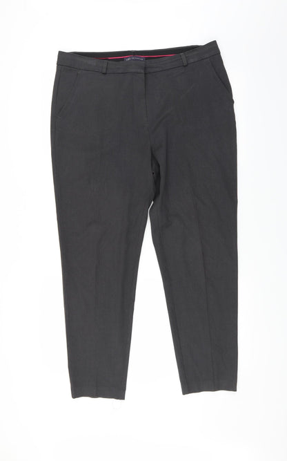 Womens UK Size 16 Marks and Spencer Regular Fit  Grey Trousers
